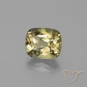 Diásporo con Cambio de Color Amarillo amarronado natural de 6.65 ct, Forma Cojín, VS-SI