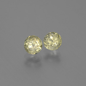 Gemas de Diásporo con Cambio de Color Verde/rosado natural de  ct, Corte Redondo, VS-SI