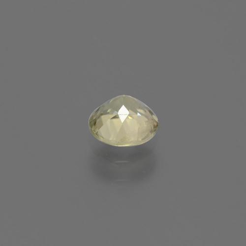 Diásporo con Cambio de Color Amarillo muy claro natural de 0.63 ct, Corte Redondo, VS-SI