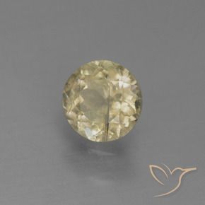 Diásporo con Cambio de Color Amarillo cálido natural de 0.63 ct, Redondo, VS-SI