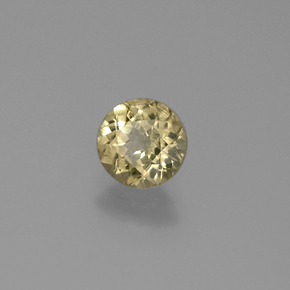 Diasporo con cambio de color  natural de 0,96 ct, corte redondo, VS-SI
