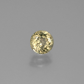 Diasporo con cambio de color  natural de 0,86 ct, corte redondo, VS