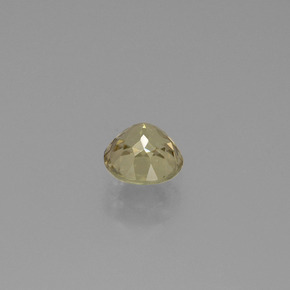 Diasporo con cambio de color  natural de 0,86 ct, corte redondo, VS
