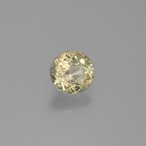 Diasporo con cambio de color  natural de 0,78 ct, corte redondo, VS-SI