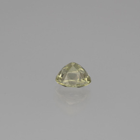 Diasporo con cambio de color  natural de 0,60 ct, corte óvalo, VS