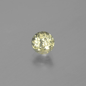 Diasporo con cambio de color multicolor natural de 0,78 ct, corte redondo, VS