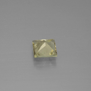 Diasporo con cambio de color  natural de 0,86 ct, cuadrado, VS