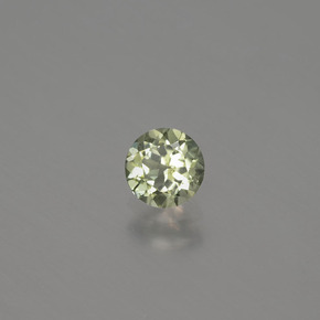 Diasporo con cambio de color  natural de 0,47 ct, corte redondo, VS