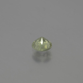 Diasporo con cambio de color  natural de 0,47 ct, corte redondo, VS