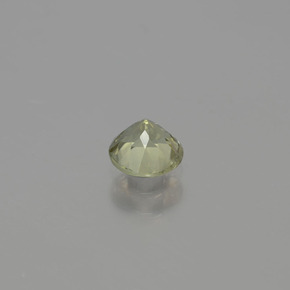 Diasporo con cambio de color  natural de 0,59 ct, corte redondo, VS