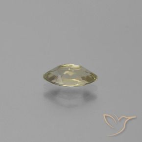 Diásporo con Cambio de Color Amarillo claro natural de 0.98 ct, Marquesa, VS