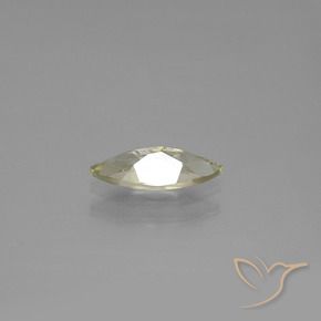 Diásporo con Cambio de Color Amarillo pálido natural de 1.02 ct, Marquesa, VS-SI