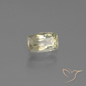 Diásporo con Cambio de Color Amarillo muy claro natural de 1.11 ct, Forma Cojín, VVS-VS