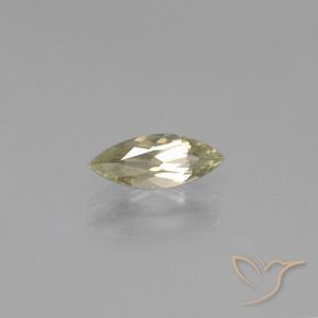 Diásporo con Cambio de Color Amarillo pálido natural de 0.99 ct, Marquesa, VS