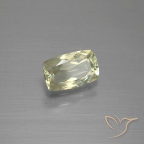 Diásporo con Cambio de Color Amarillo claro natural de 1.19 ct, Forma Cojín, VS