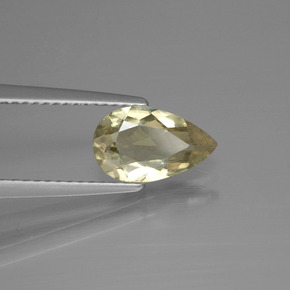 Diasporo con cambio de color  natural de 1,32 ct, en forma de pera, VS