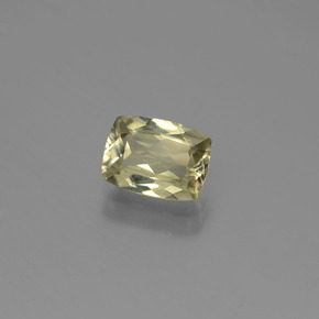 Diasporo con cambio de color  natural de 0,84 ct, corte cojín, VS