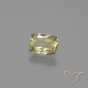 Diásporo con Cambio de Color Amarillo medio natural de 0.84 ct, Forma Cojín, SI