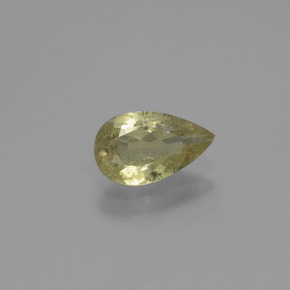 Diásporo con Cambio de Color Verde/rosado natural de 0.99 ct, En forma de pera, VS-SI