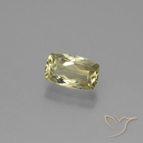 Diásporo con Cambio de Color Amarillo medio natural de 0.97 ct, Forma Cojín, VS-SI