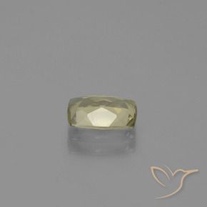 Diásporo con Cambio de Color Amarillo claro natural de 0.99 ct, Forma Cojín, VS