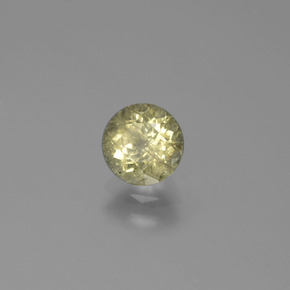 Diasporo con cambio de color multicolor natural de 0,90 ct, corte redondo, SI