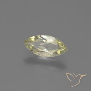 Diásporo con Cambio de Color Amarillo muy pálido natural de 0.66 ct, Marquesa, VS-SI