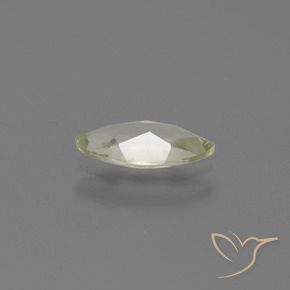 Diásporo con Cambio de Color Amarillo muy pálido natural de 0.66 ct, Marquesa, VS-SI