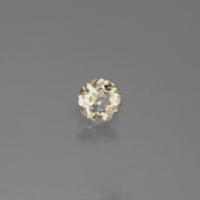 Diasporo con cambio de color  natural de 0,36 ct, corte redondo, VVS-VS