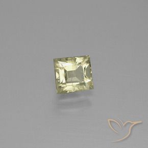 Diásporo con Cambio de Color Amarillo amarronado natural de 1.06 ct, Cuadrado, VS-SI