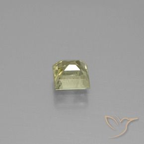 Diásporo con Cambio de Color Amarillo amarronado natural de 1.06 ct, Cuadrado, VS-SI