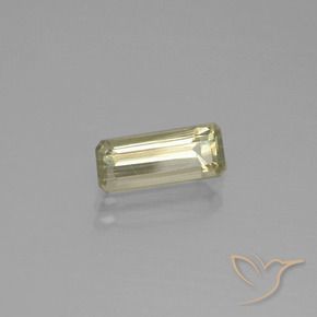 Diásporo con Cambio de Color Amarillo dorado muy claro natural de 1.50 ct, Corte Octágono / Esmeralda, VS-SI