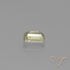 Diásporo con Cambio de Color Amarillo dorado claro natural de 0.83 ct, Corte Octágono / Esmeralda, VS-SI