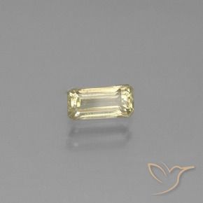 Diásporo con Cambio de Color Amarillo dorado claro natural de 0.76 ct, Corte Octágono / Esmeralda, VS-SI