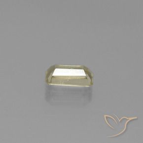 Diásporo con Cambio de Color Amarillo muy claro natural de 0.78 ct, Corte Octágono / Esmeralda, VS