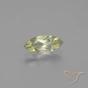 Diásporo con Cambio de Color Amarillo medio natural de 0.78 ct, Marquesa, VS