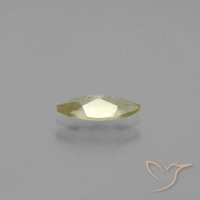 Diásporo con Cambio de Color Amarillo claro natural de 0.70 ct, Marquesa, SI
