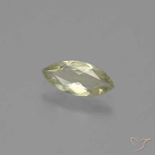 Diásporo con Cambio de Color Beige amarillo natural de 0.81 ct, Marquesa, VS