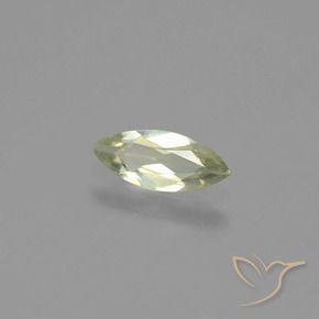 Diásporo con Cambio de Color Amarillo muy claro natural de 0.57 ct, Marquesa, VVS-VS