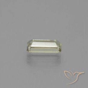 Diásporo con Cambio de Color Amarillo pálido natural de 1.19 ct, Corte Octágono / Esmeralda, VS
