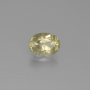 Diasporo con cambio de color  natural de 1,32 ct, corte óvalo, VS-SI