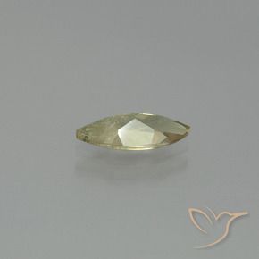 Diásporo con Cambio de Color Amarillo muy claro natural de 1.12 ct, Marquesa, VS-SI