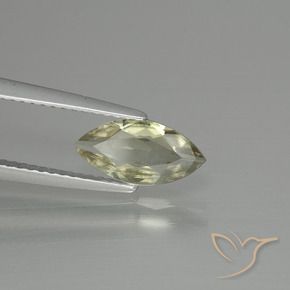 Diásporo con Cambio de Color Amarillo dorado muy claro natural de 1.00 ct, Marquesa, VVS-VS