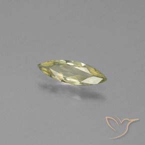 Diásporo con Cambio de Color Amarillo amarronado natural de 0.72 ct, Marquesa, VVS-VS