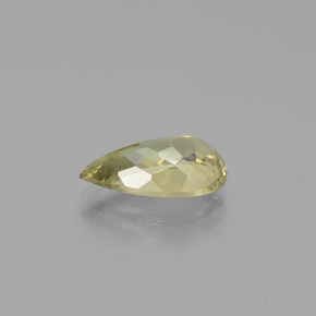 Diásporo con Cambio de Color Amarillo muy pálido natural de 3.30 ct, En forma de pera, VS