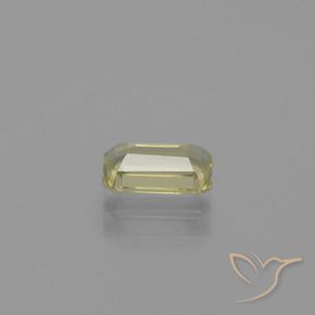 Diásporo con Cambio de Color Amarillo medio natural de 1.06 ct, Corte Octágono / Esmeralda, VS-SI