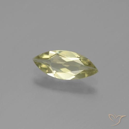 Diásporo con Cambio de Color Amarillo muy claro natural de 0.93 ct, Marquesa, VS
