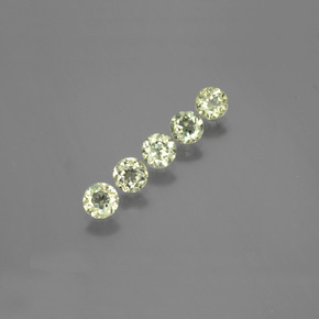 Gemas de Diásporo con Cambio de Color Verde/rosado natural de  ct, Corte Redondo, VS