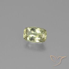 Diásporo con Cambio de Color Amarillo claro natural de 1.31 ct, Forma Cojín, VVS-VS