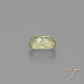 Diásporo con Cambio de Color Amarillo claro natural de 1.31 ct, Forma Cojín, VVS-VS
